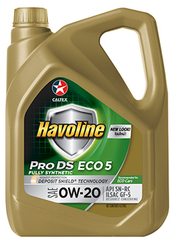 Havoline® ProDS Fully Synthetic ECO SAE 0W-20