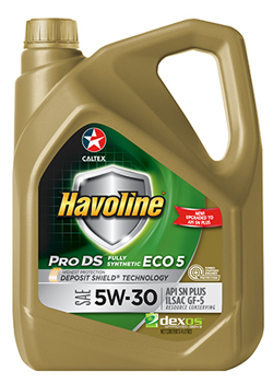 Havoline® ProDS Fully Synthetic ECO SAE 5W-30